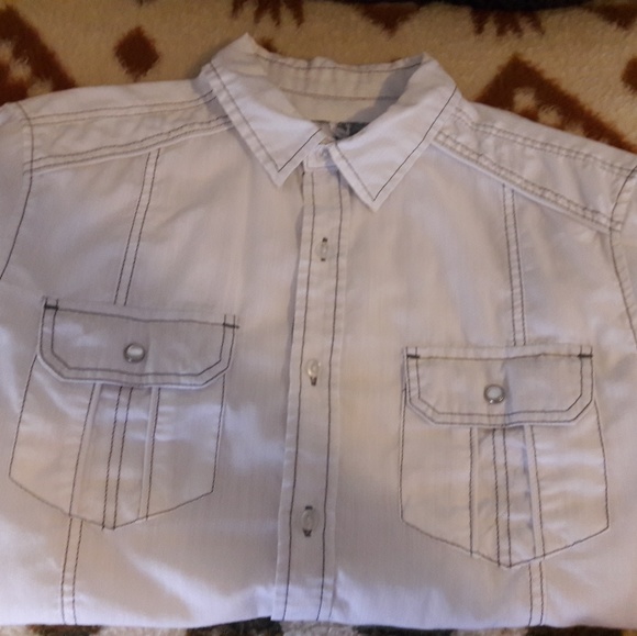 Chalc - white button-down - Picture 4 of 5